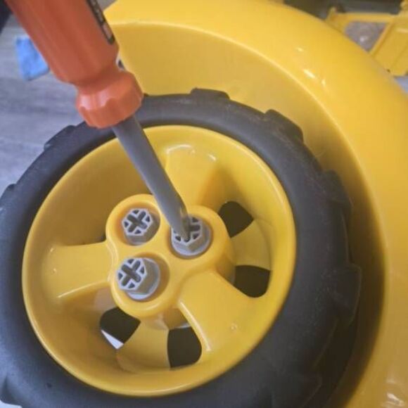 CAT truck toy engine klein And Home Depot talking tool box. Mechanic Toys - Picture 7 of 16